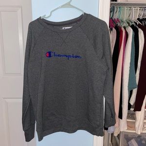 Champion Charcoal Gray Crewneck Sweatshirt